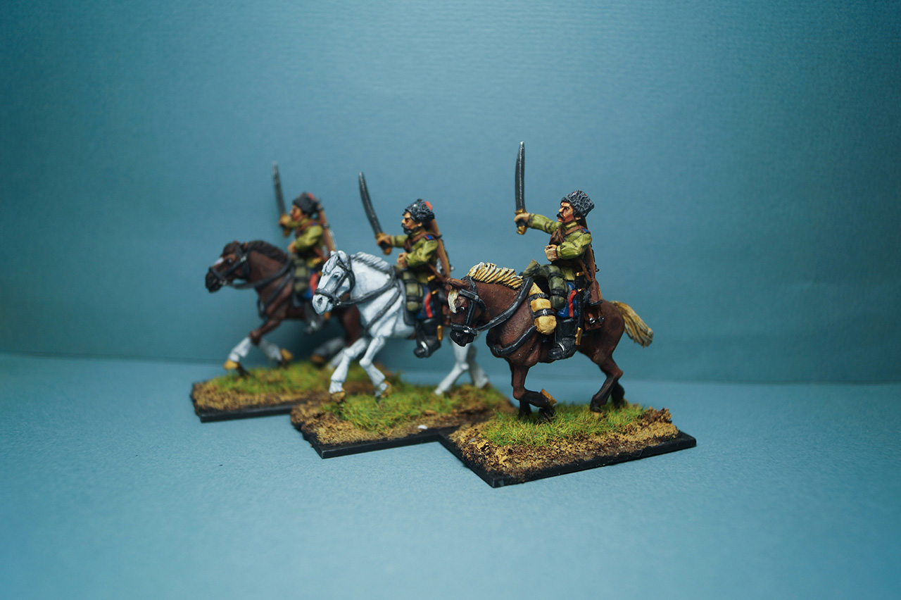 Figures: White army cavalry, civil war in Russia, photo #4