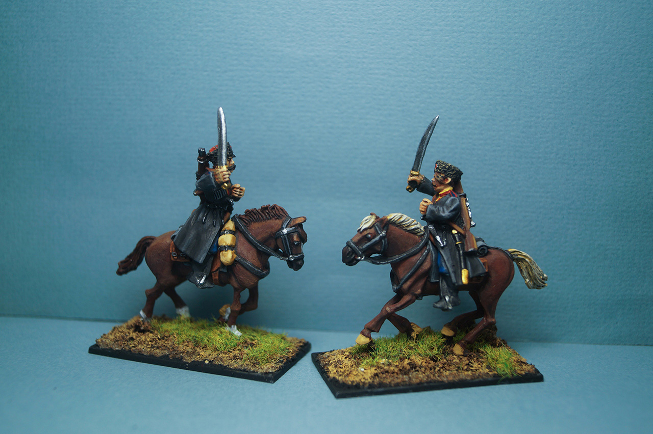 Figures: White army cavalry, civil war in Russia, photo #6