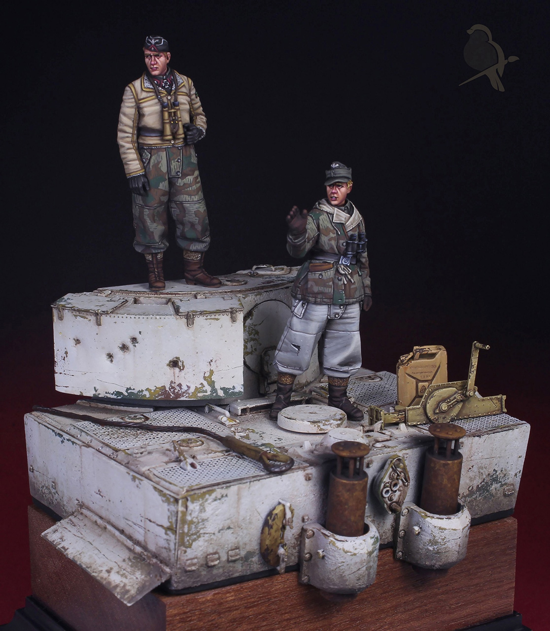 Dioramas and Vignettes: Tiger tank crew, photo #1