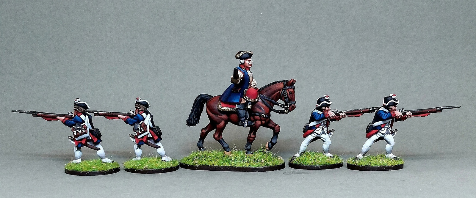 Figures: Braunschweig infantry, Independence war, photo #1