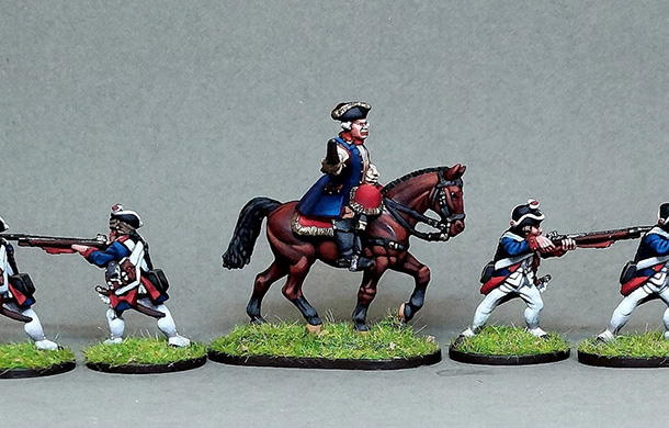 Figures: Braunschweig infantry, Independence war