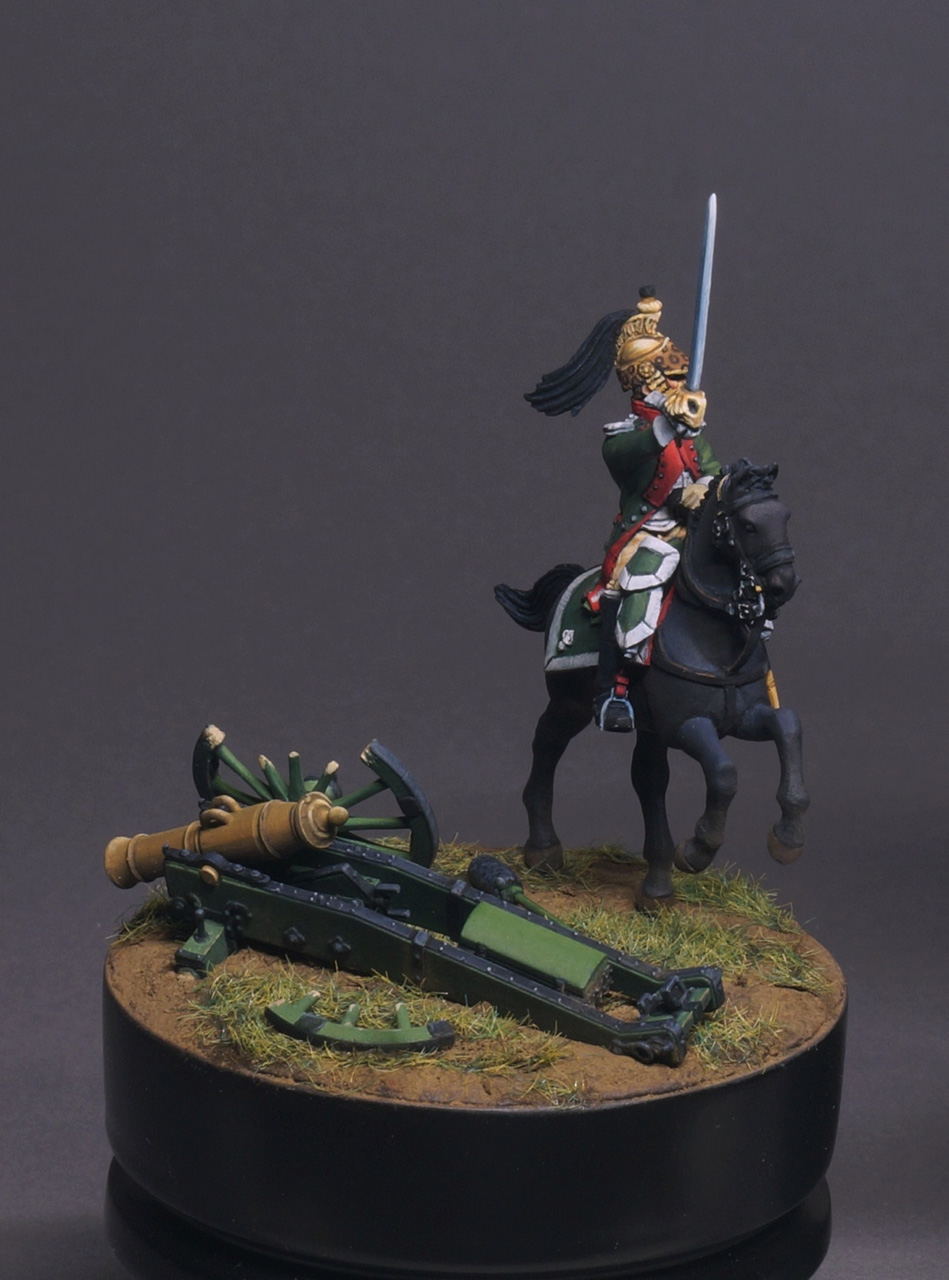 Figures: Officer, 10th Dragoons, 1812, photo #4