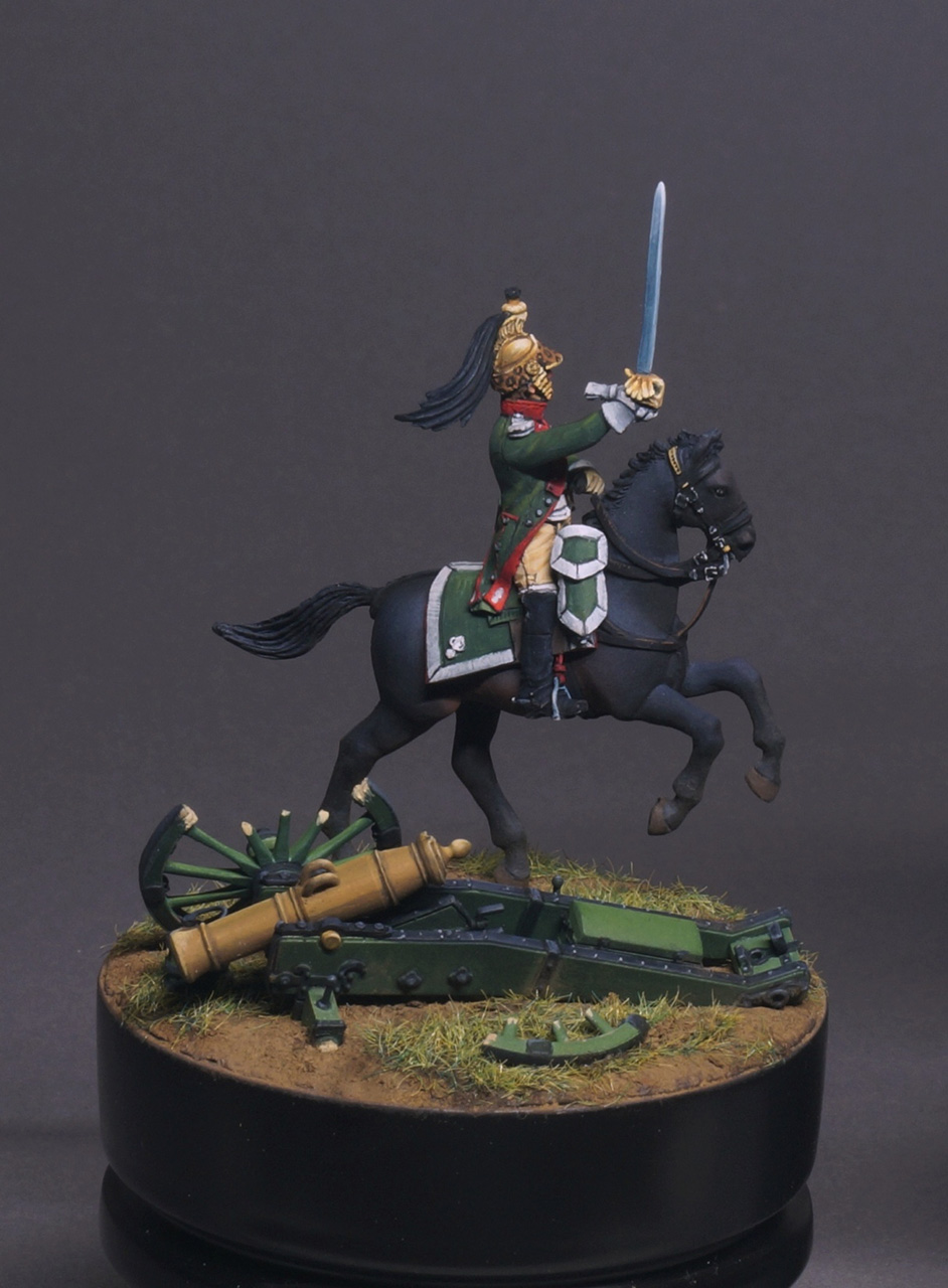 Figures: Officer, 10th Dragoons, 1812, photo #5