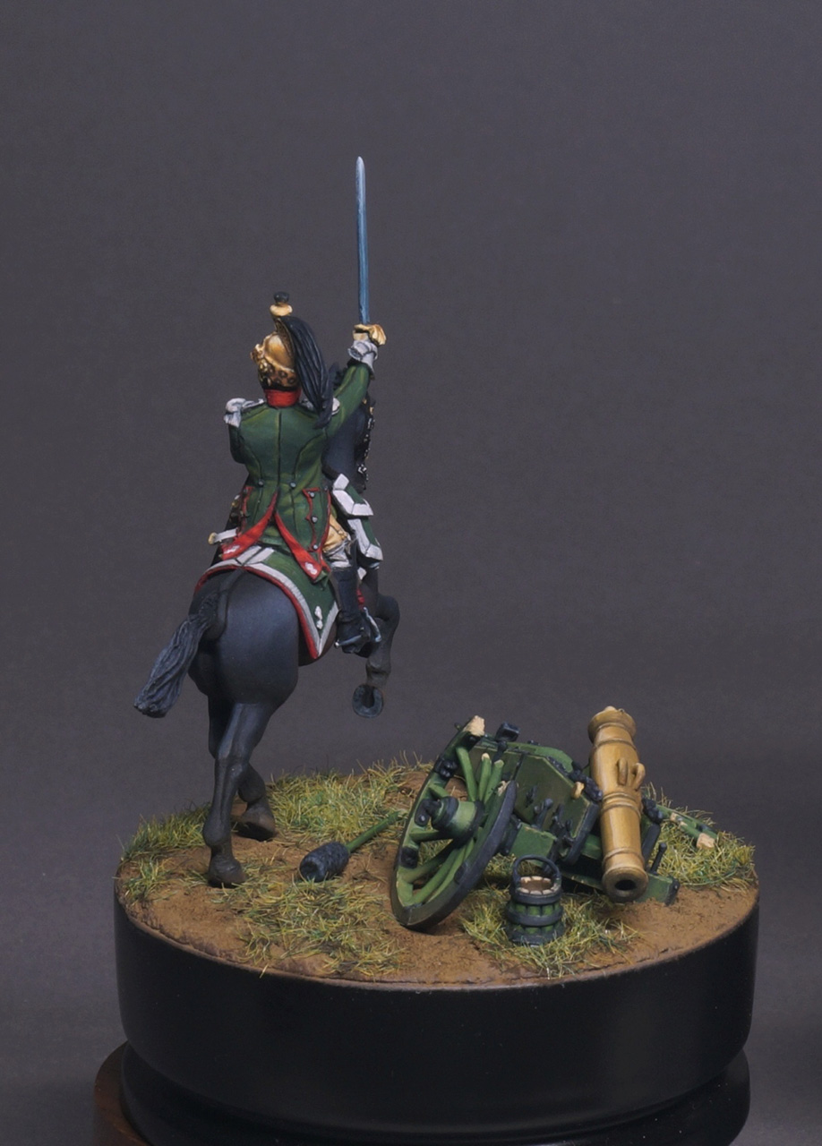 Figures: Officer, 10th Dragoons, 1812, photo #7