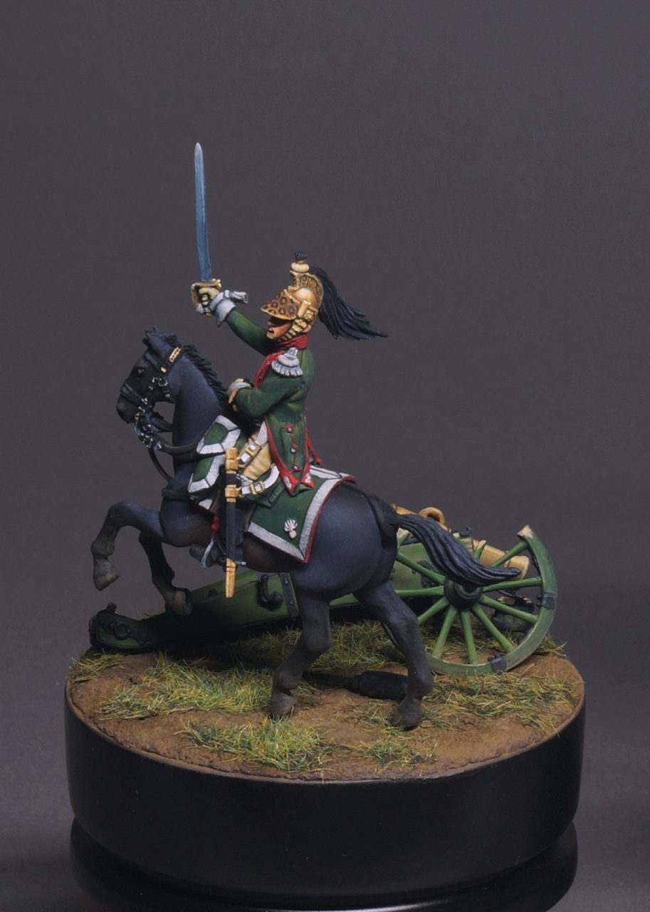 Figures: Officer, 10th Dragoons, 1812, photo #9