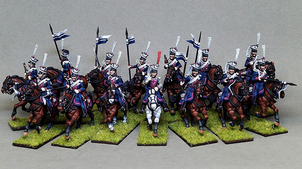 Figures: Lithuanian lancers regt, Russian army