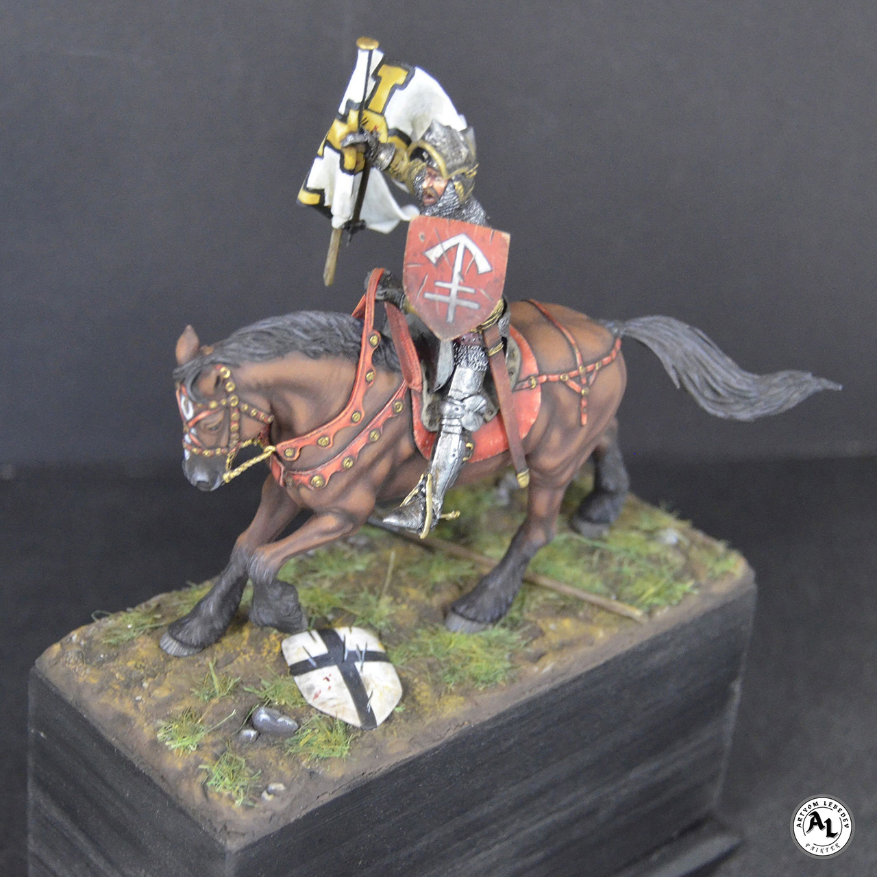 Figures: Polish knight, battle of Gruenewald, 1410, photo #1