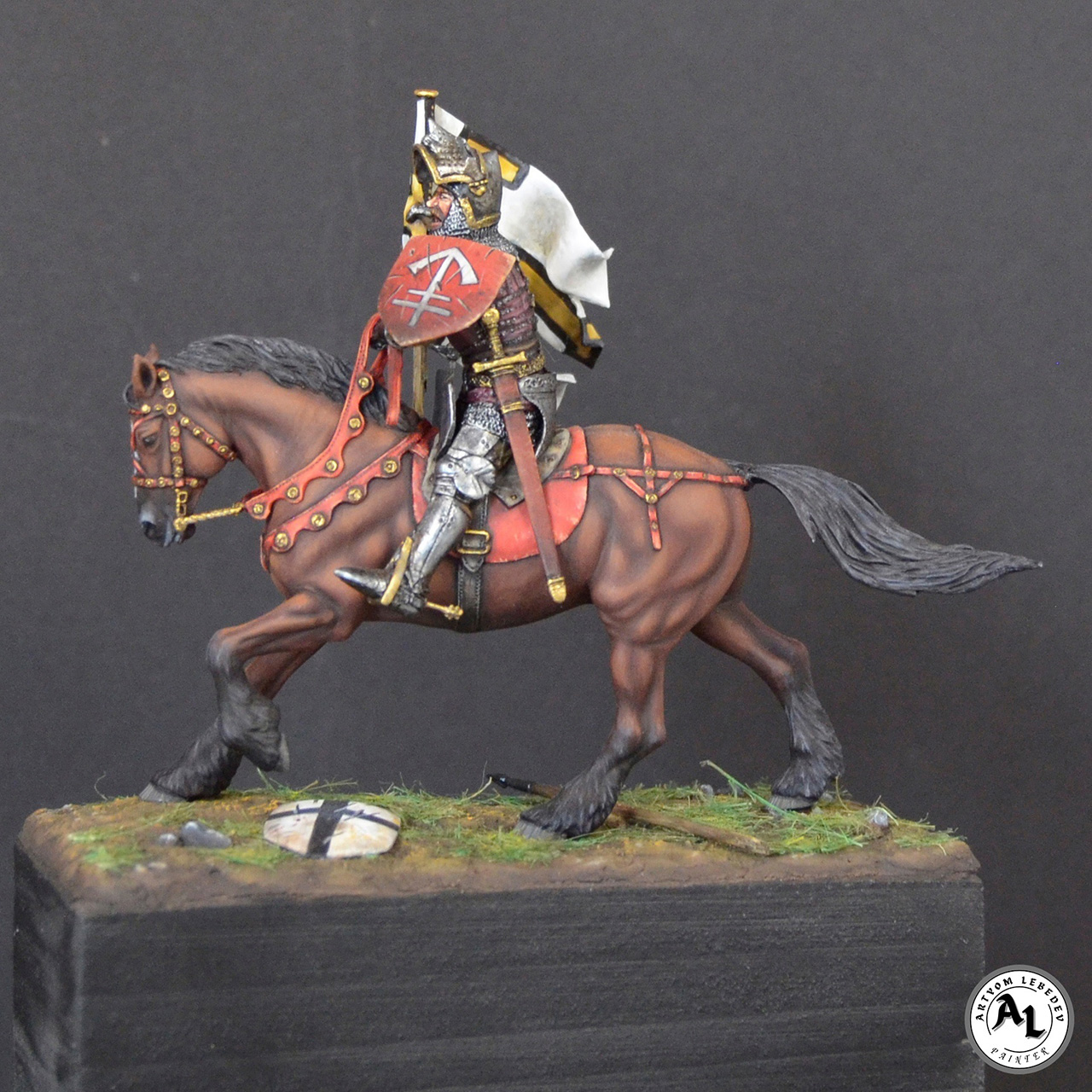 Figures: Polish knight, battle of Gruenewald, 1410, photo #10