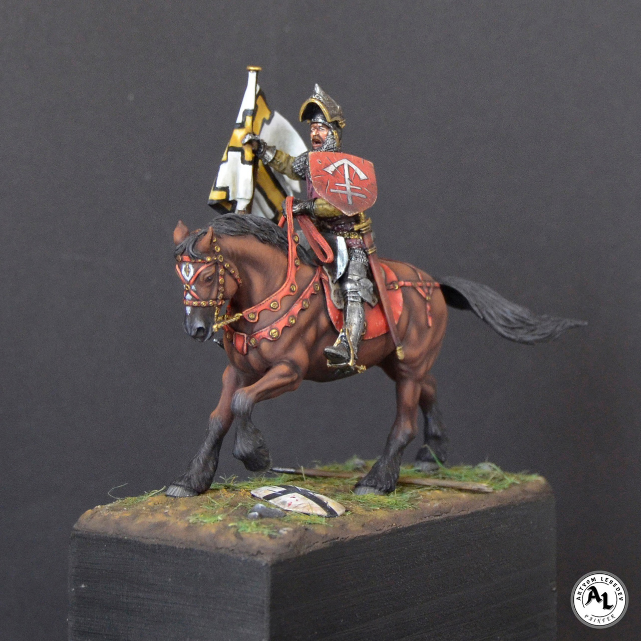 Figures: Polish knight, battle of Gruenewald, 1410, photo #2