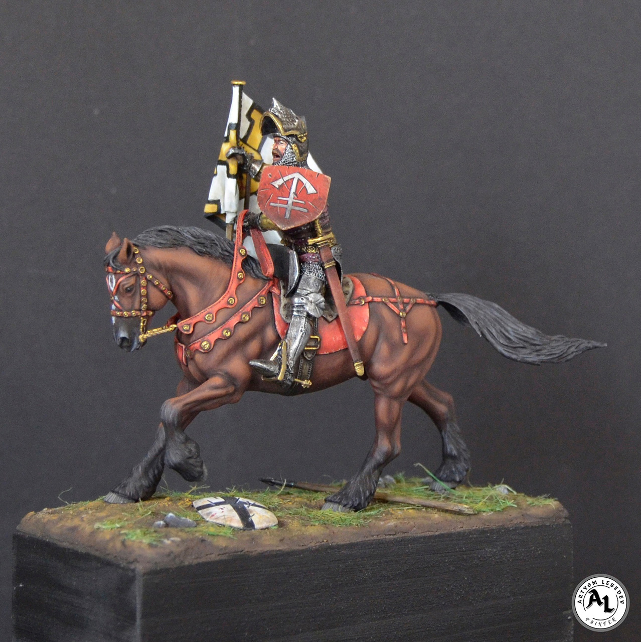 Figures: Polish knight, battle of Gruenewald, 1410, photo #7