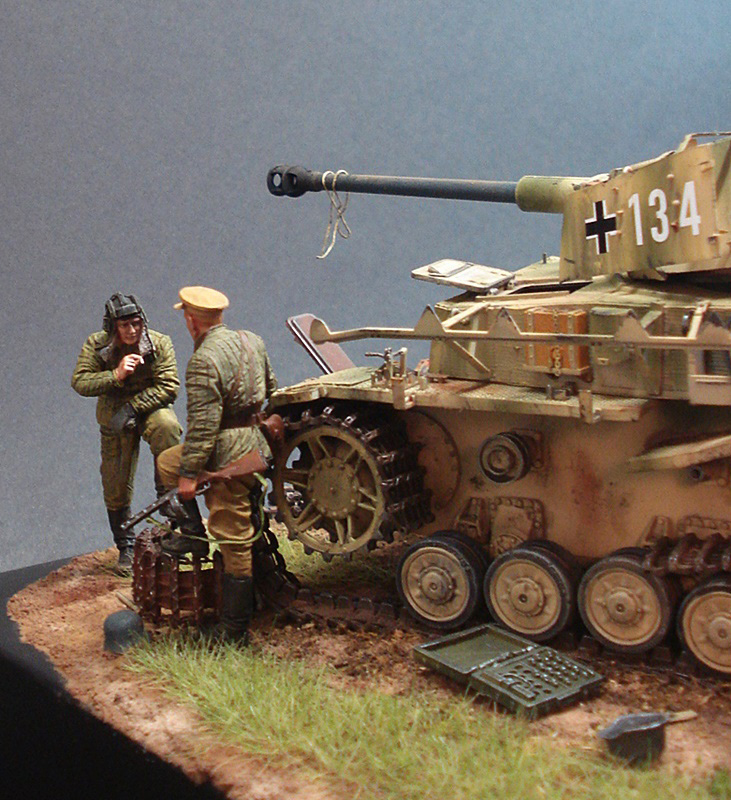 Dioramas and Vignettes: Panzer IV Ausf J Mid Version Destroyed, photo #10