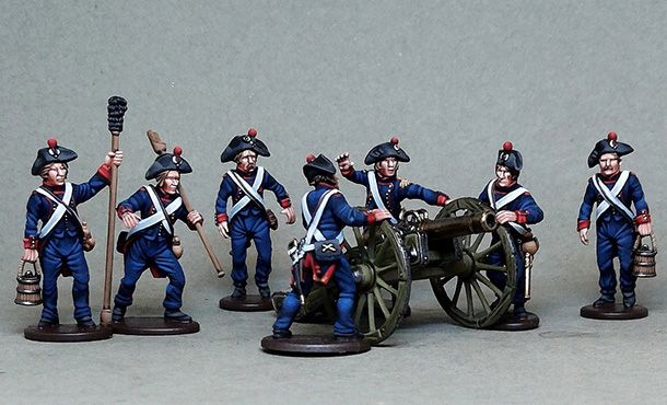 Figures: French artillery, early Empire