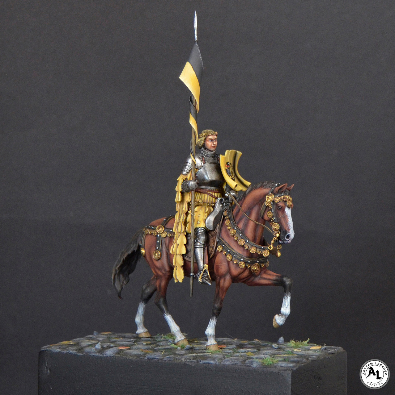 Figures: Flandrian knight, 15c., photo #2