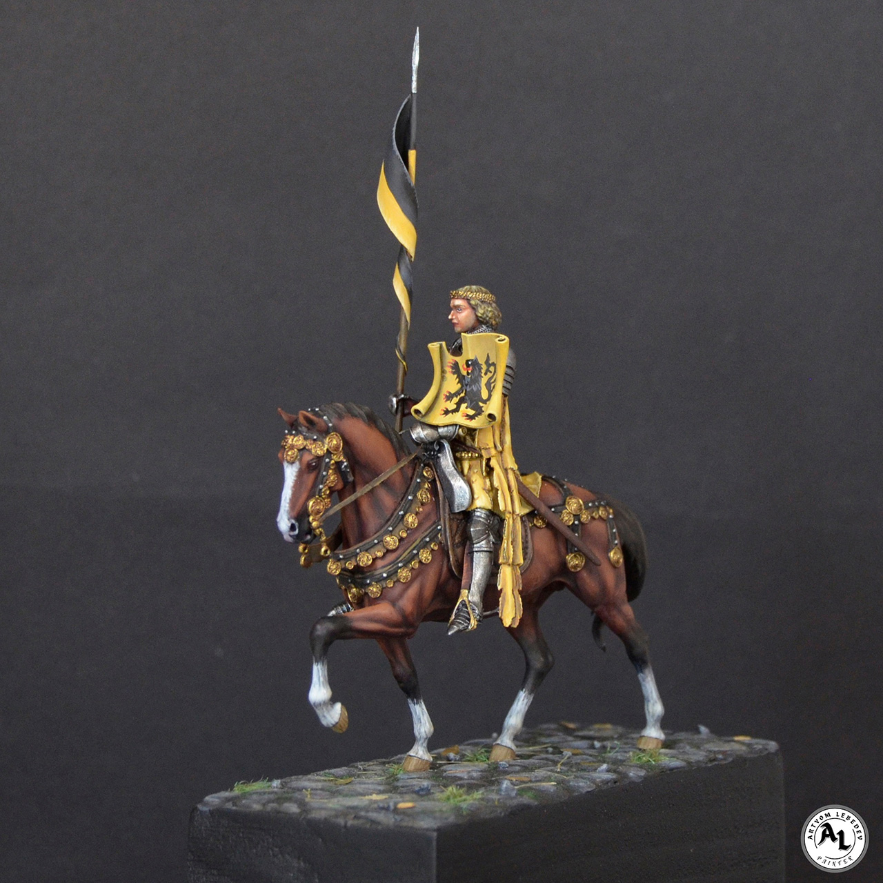 Figures: Flandrian knight, 15c., photo #3