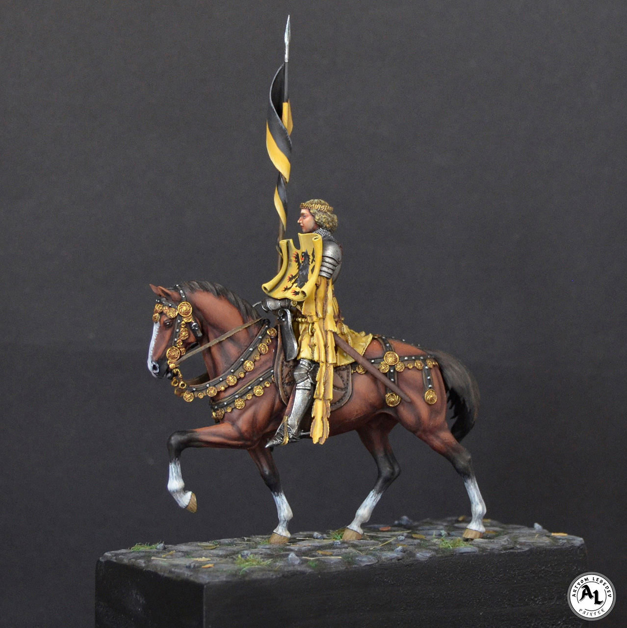 Figures: Flandrian knight, 15c., photo #4