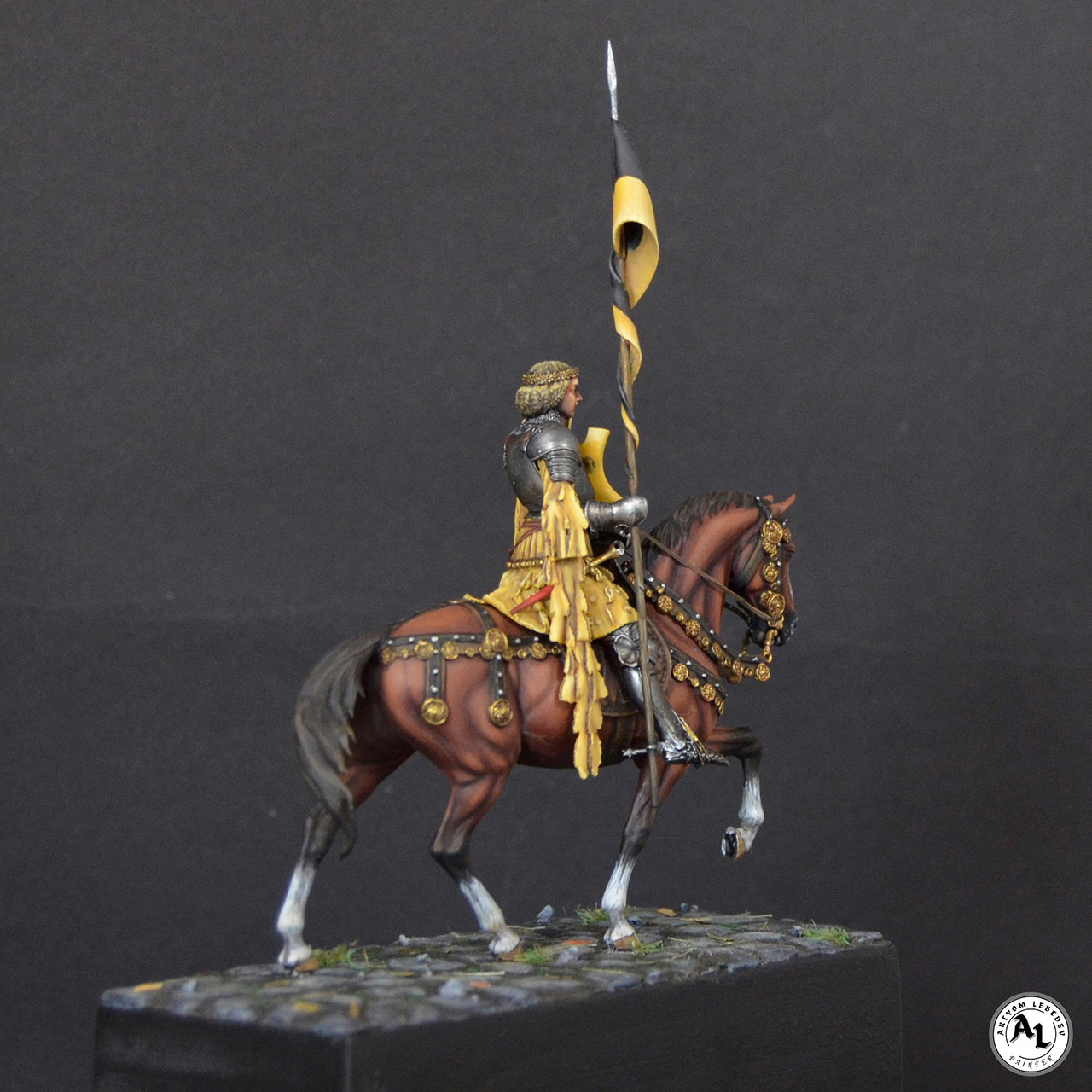 Figures: Flandrian knight, 15c., photo #5