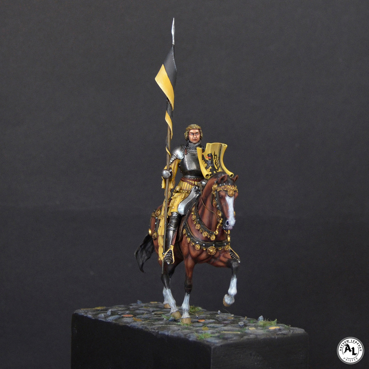 Figures: Flandrian knight, 15c., photo #6