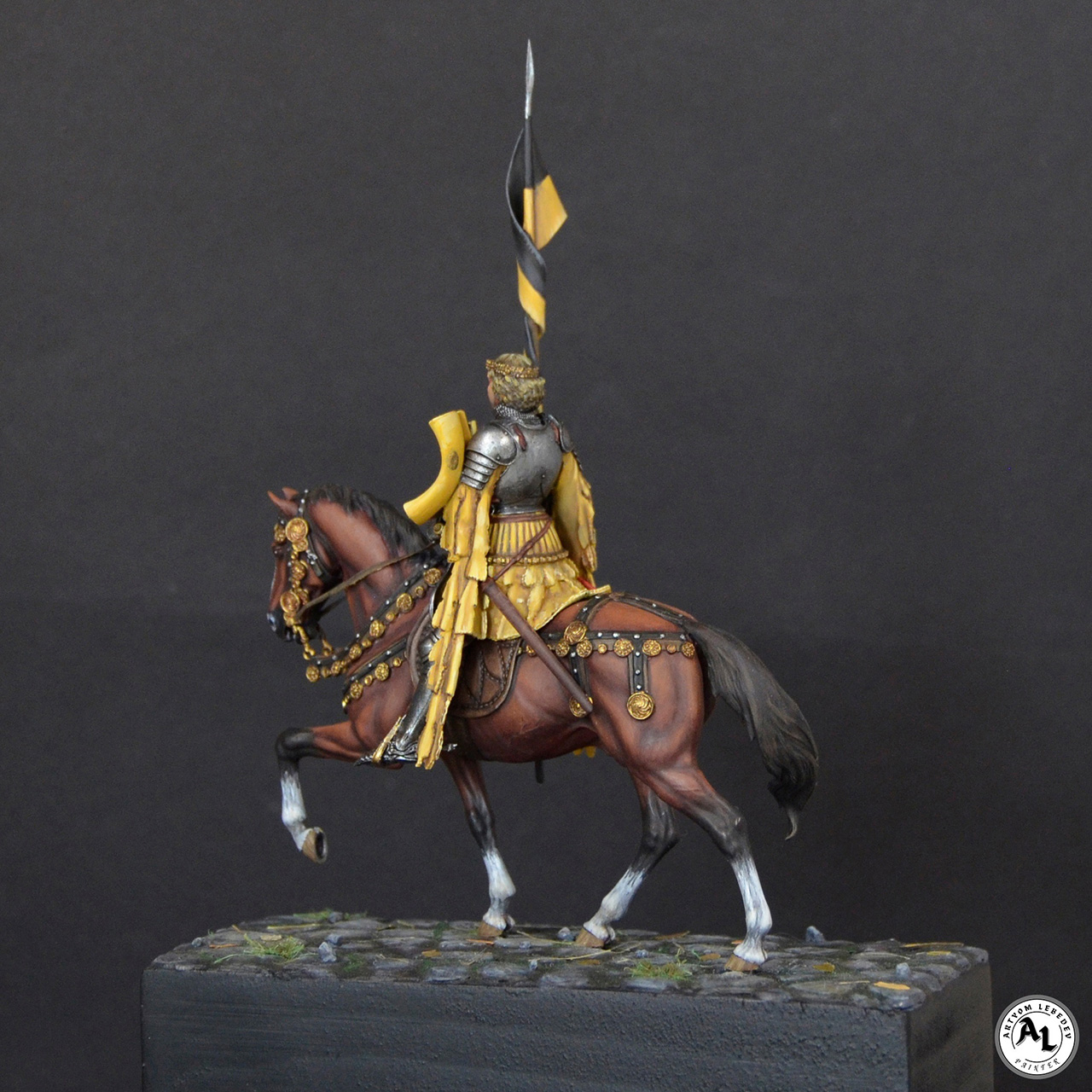 Figures: Flandrian knight, 15c., photo #7
