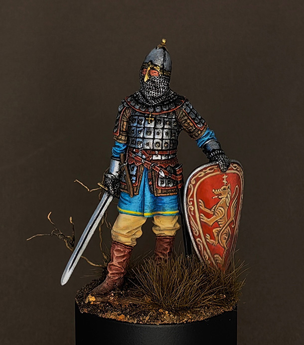 Фигурки: Русский знатный воин, конец 13-го – 14 век.