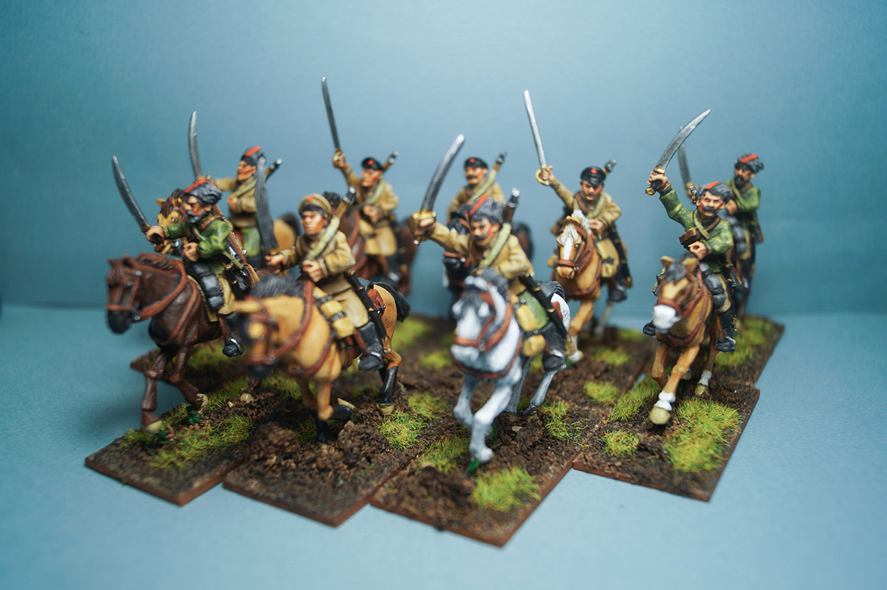 Figures: Red cavalry, civil war in Russia, photo #3