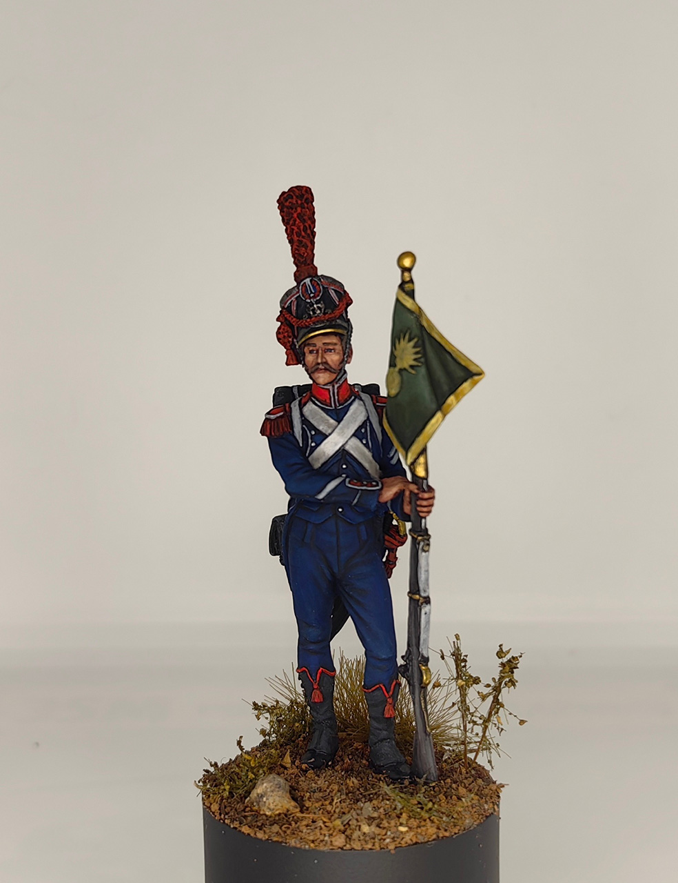 Figures: Carabineers sergeant, 8th light infantry, photo #2