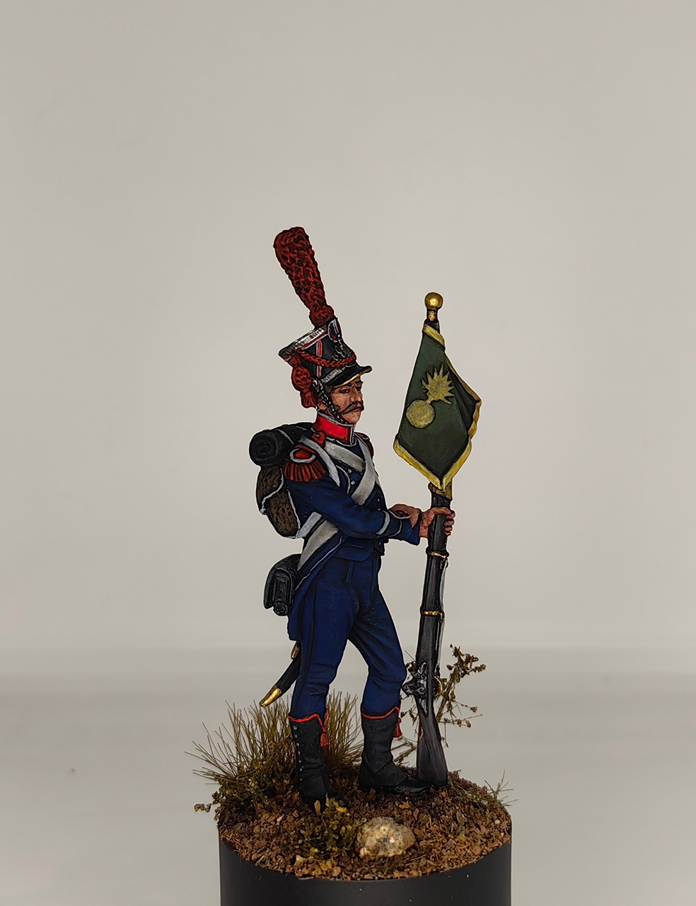 Figures: Carabineers sergeant, 8th light infantry, photo #3