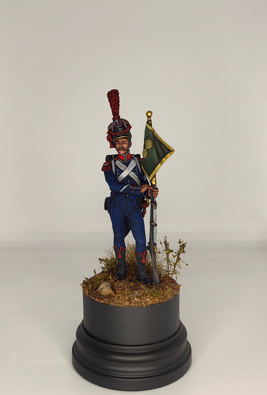 Figures: Carabineers sergeant, 8th light infantry, photo #4