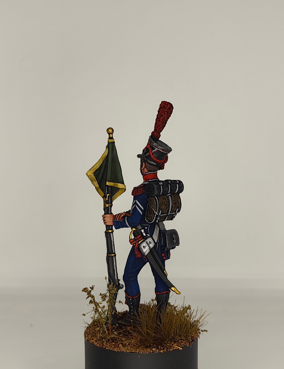 Figures: Carabineers sergeant, 8th light infantry, photo #6