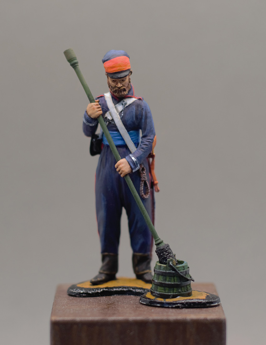 Figures: Gunner, Don Cossacks, 1809-1816, photo #4
