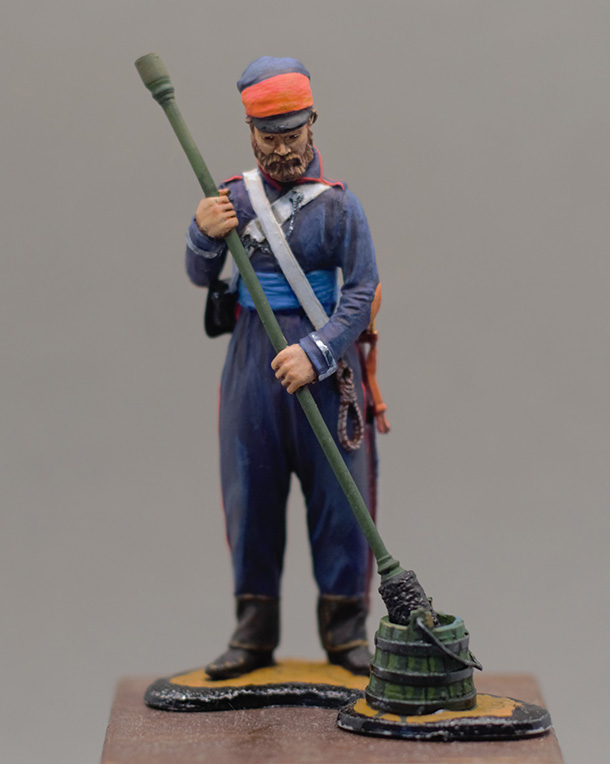 Figures: Gunner, Don Cossacks, 1809-1816