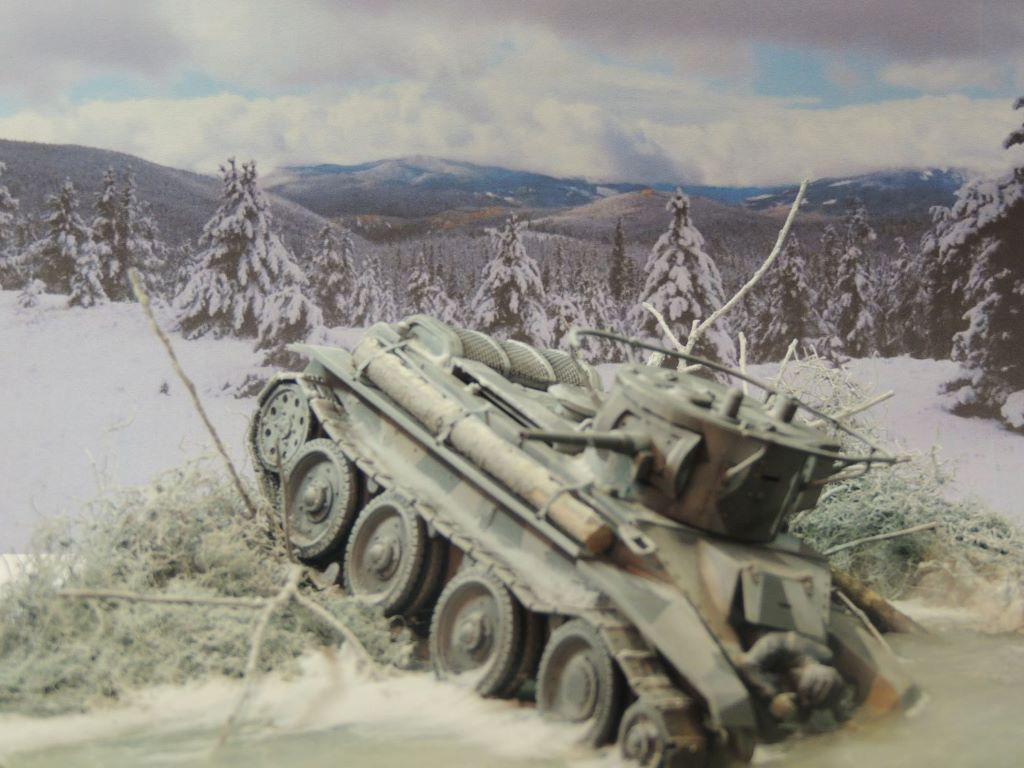 Dioramas and Vignettes: Russian Winter. Frozen Death, photo #2