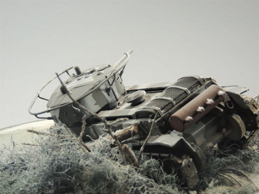 Dioramas and Vignettes: Russian Winter. Frozen Death, photo #8