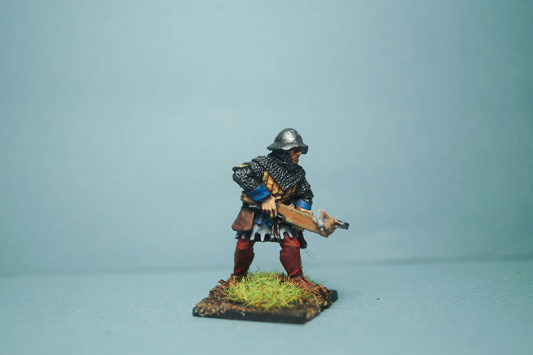 Figures: French crossbowmen. 100-years war, photo #4
