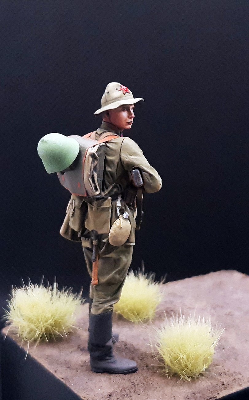 Figures: Red Army rifleman, Khalkhin-Gol, 1939, photo #3