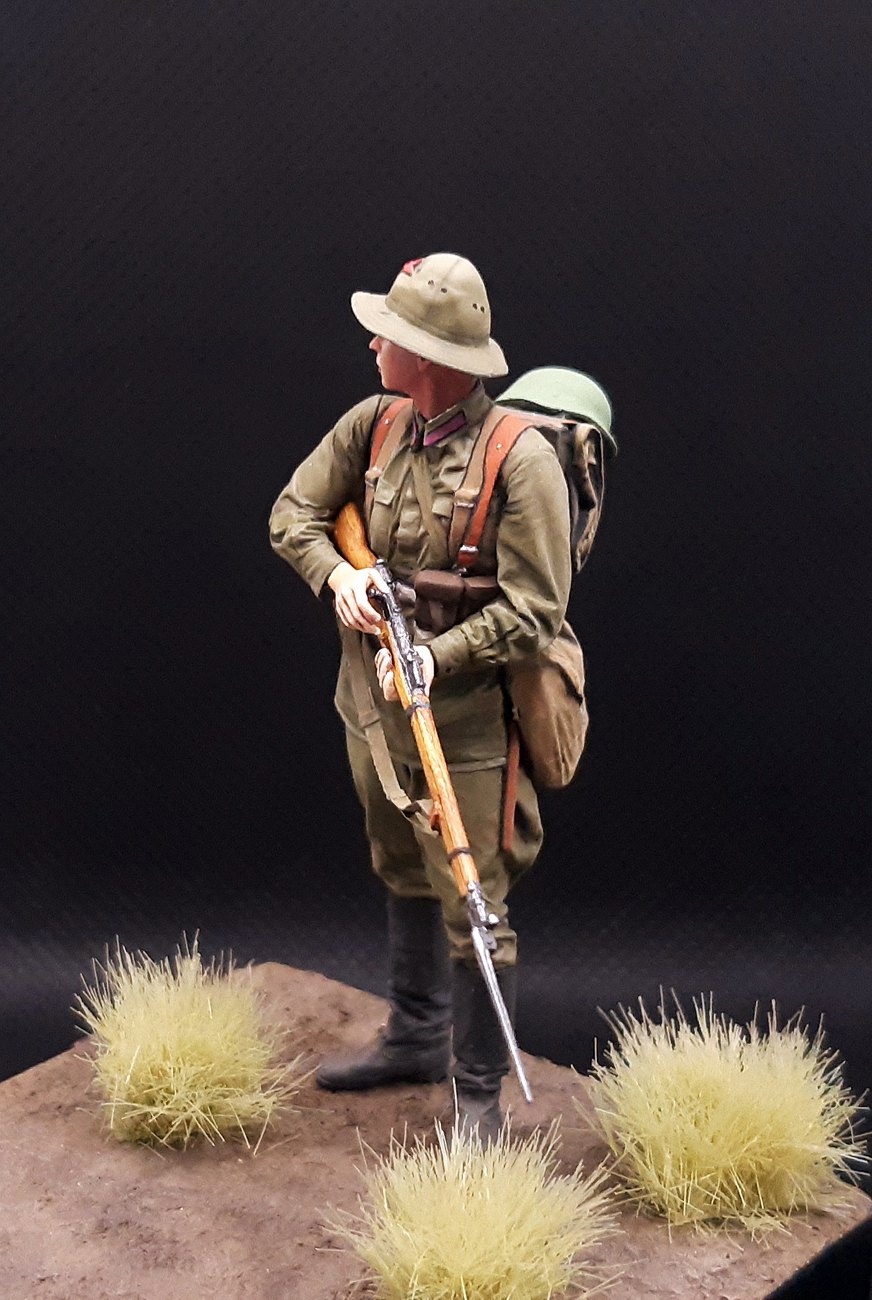 Figures: Red Army rifleman, Khalkhin-Gol, 1939, photo #5