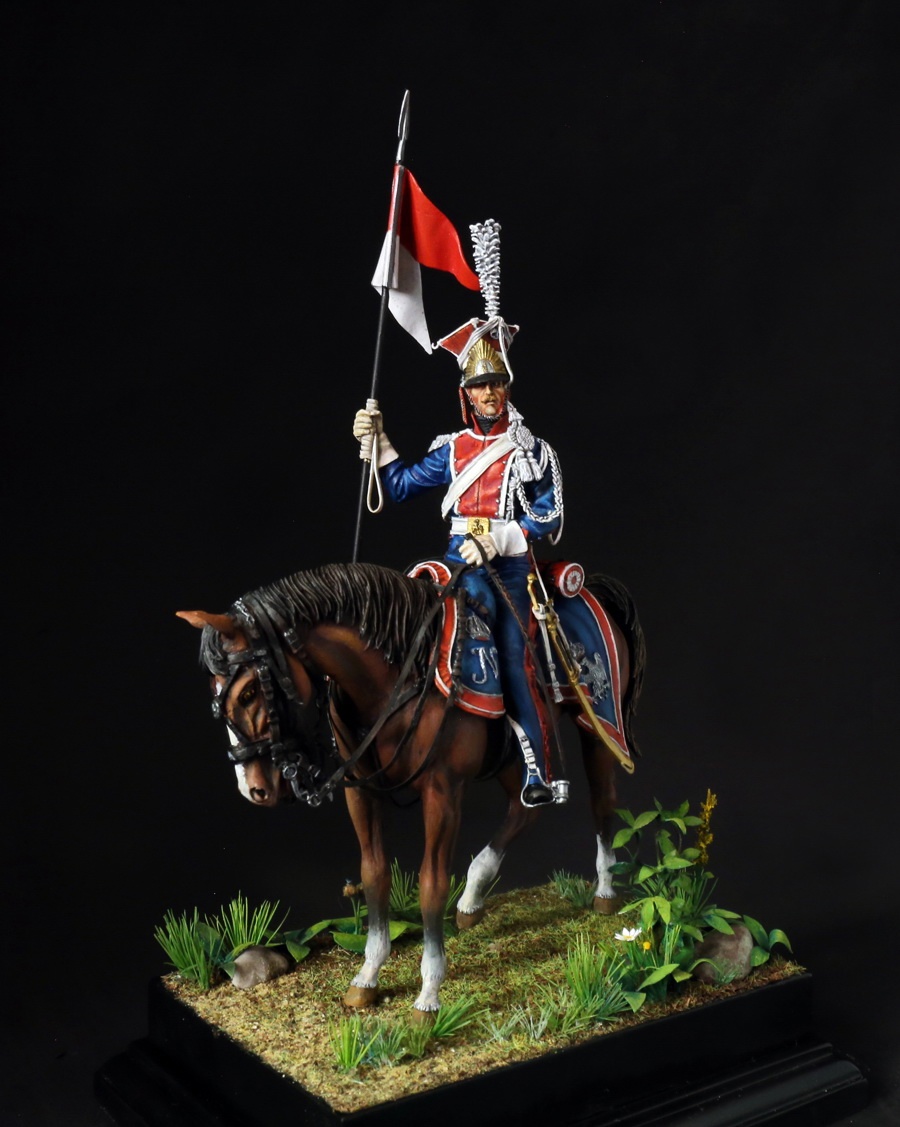 Figures: Polish lancer, Emperor's Guard, 1809, photo #1