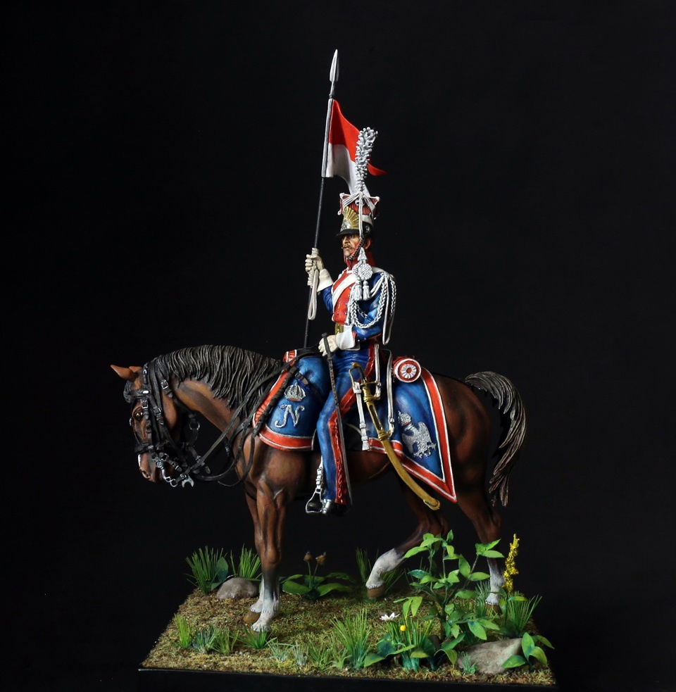 Figures: Polish lancer, Emperor's Guard, 1809, photo #2
