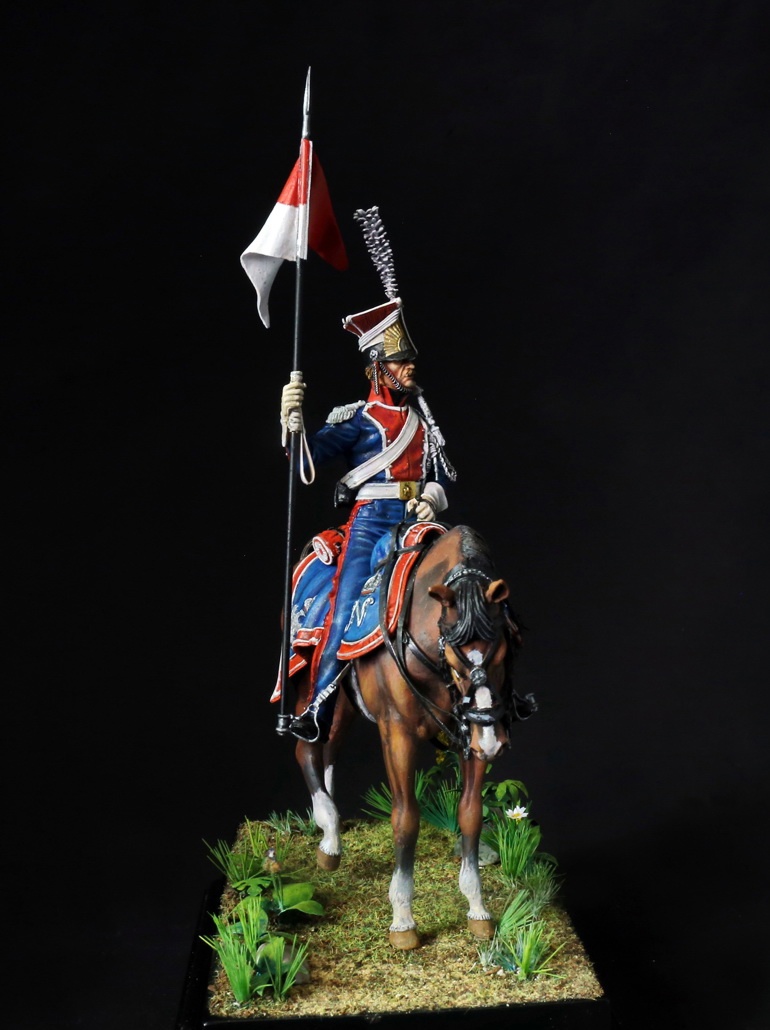 Figures: Polish lancer, Emperor's Guard, 1809, photo #3