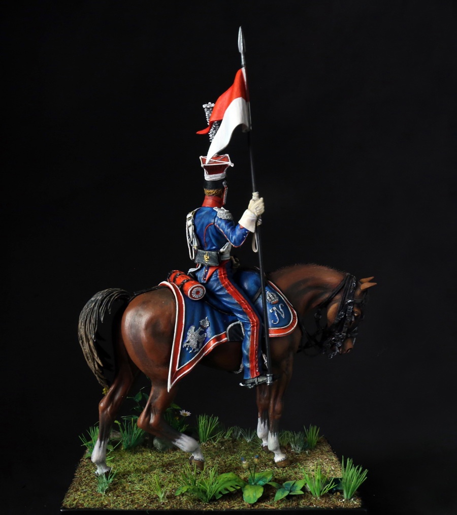 Figures: Polish lancer, Emperor's Guard, 1809, photo #4