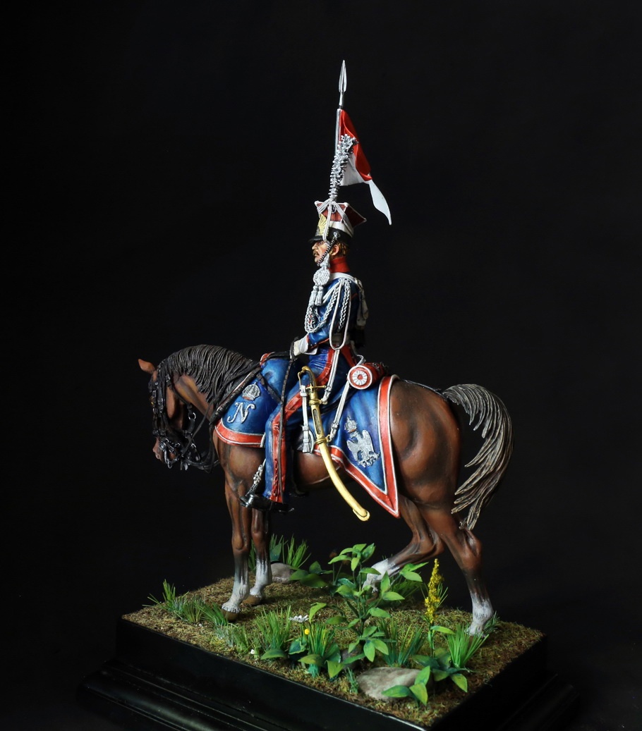 Figures: Polish lancer, Emperor's Guard, 1809, photo #5