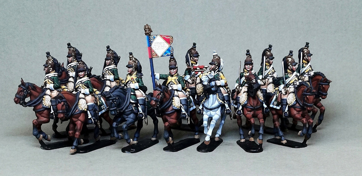 Figures: 19th Dragoons, early Empire, photo #1