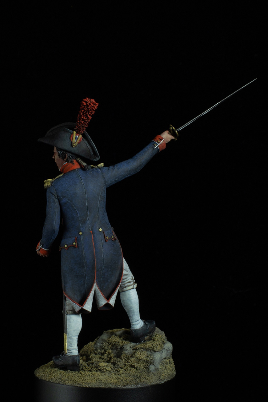 Figures: Officer, line demi-brigade, 1st Italian campaign, 1796-97, photo #8