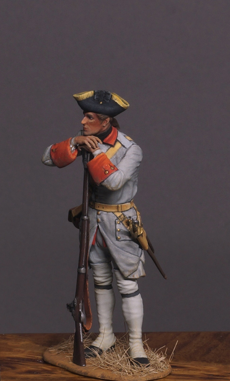 Figures: French fusilier, St.Chamond regt., 1757, photo #7