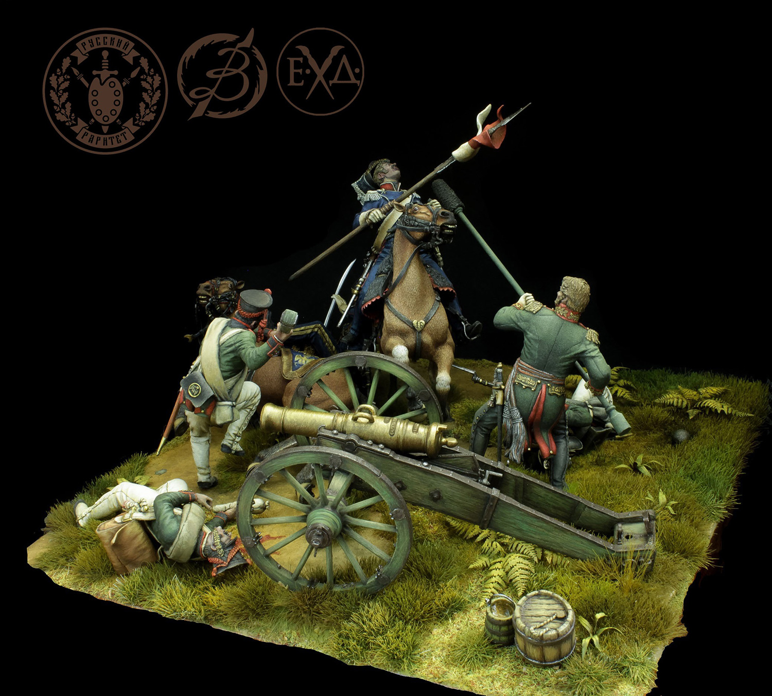 Dioramas and Vignettes: Feat of General V.Kostenetsky, Borodino 1812, photo #5