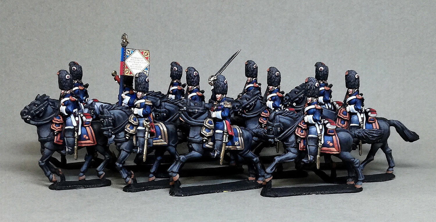Figures: Mounted grenadiers of Emperor's Guard, photo #1