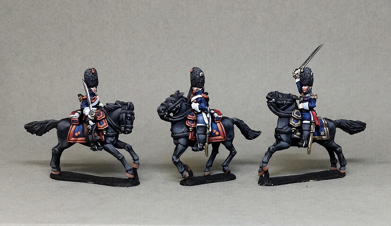 Figures: Mounted grenadiers of Emperor's Guard, photo #2