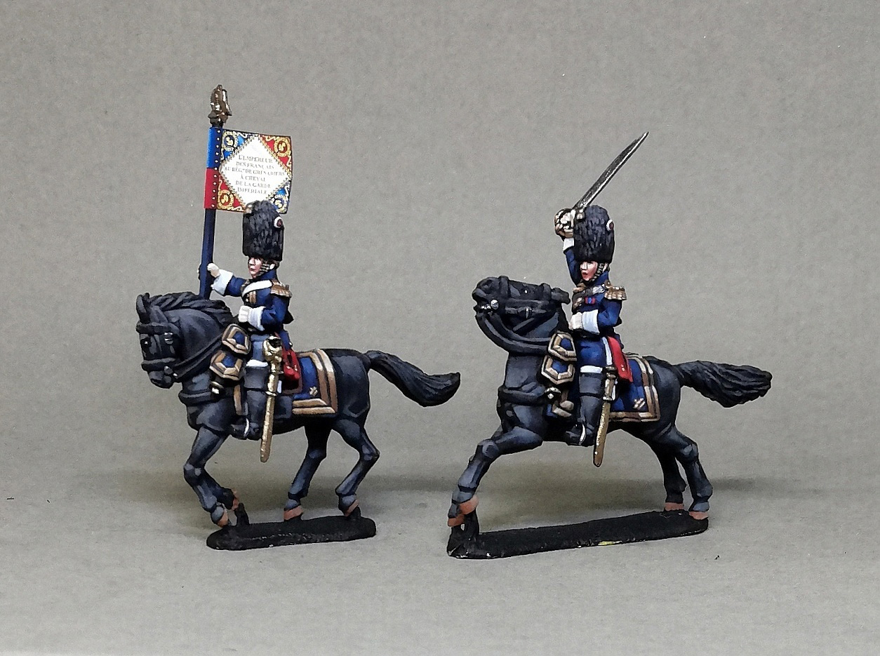 Figures: Mounted grenadiers of Emperor's Guard, photo #3