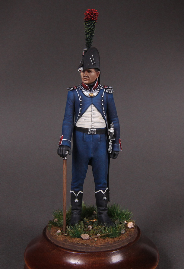 Figures: Officer, French ligth infantry, 1812, photo #1