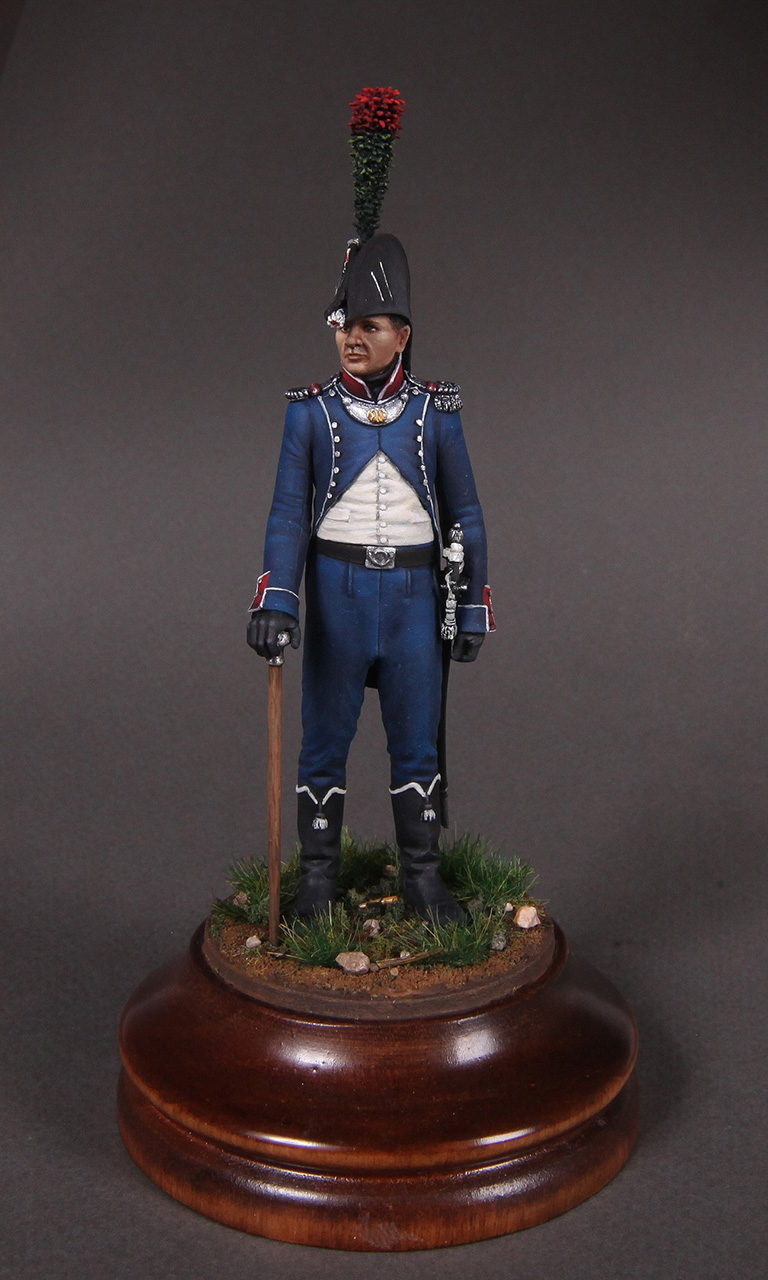Figures: Officer, French ligth infantry, 1812, photo #2