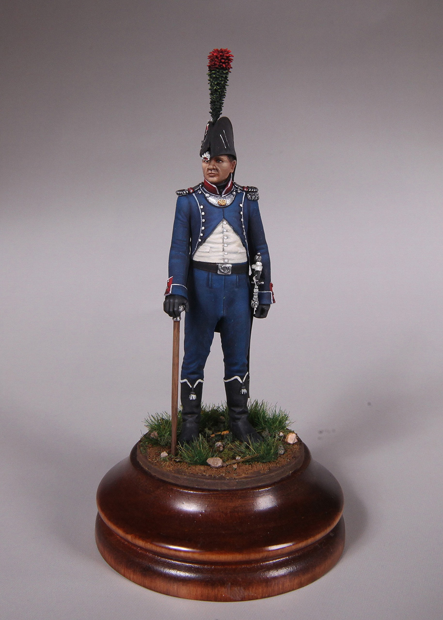Figures: Officer, French ligth infantry, 1812, photo #5